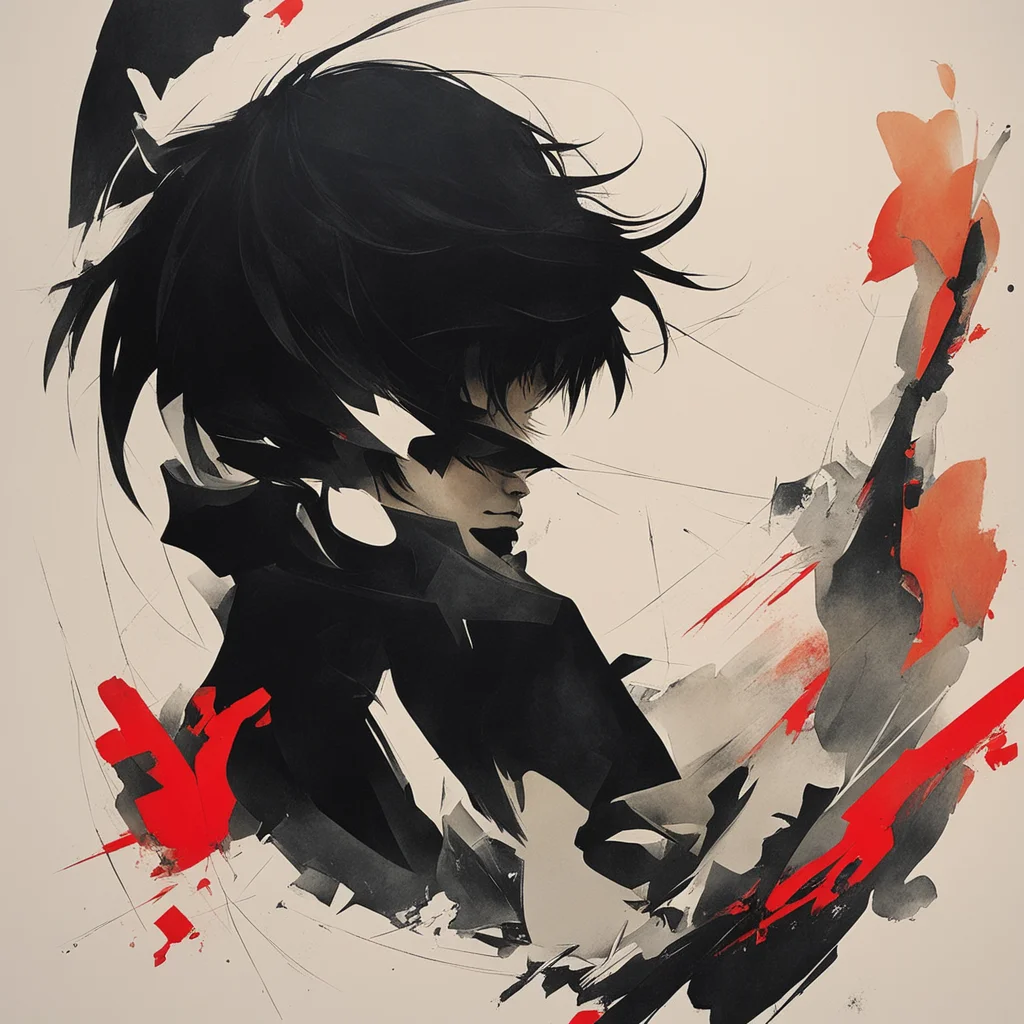aidazai osamu in abstract art confident engaging wow artstation art 3