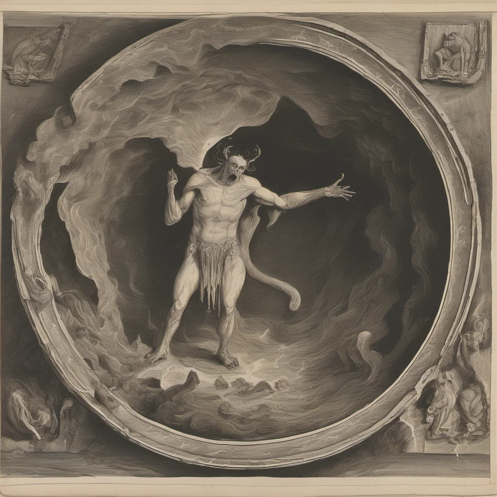 aidemon opening a portal to hell
