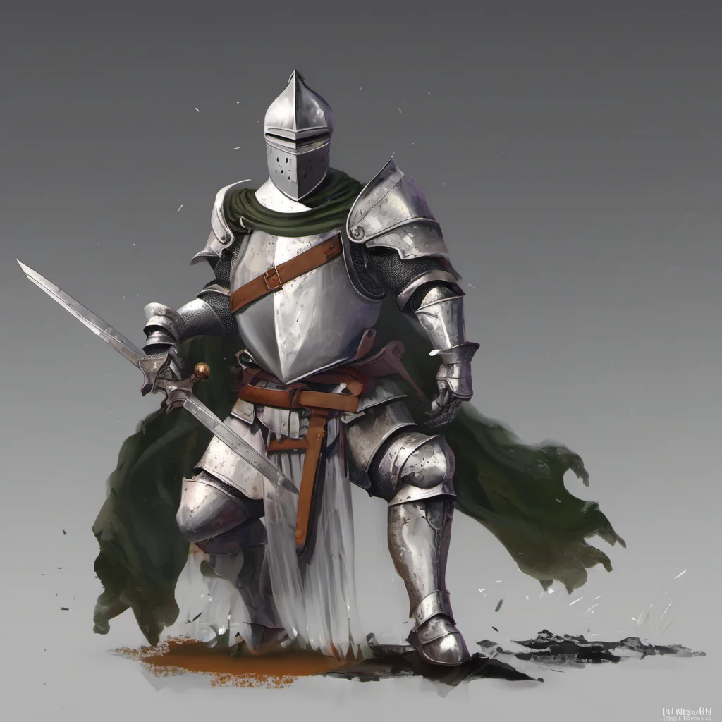 aidigital art knight confident engaging wow artstation art 3