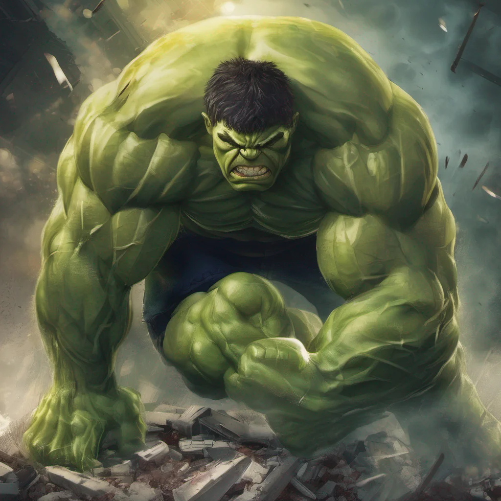 aidigital art of hulk