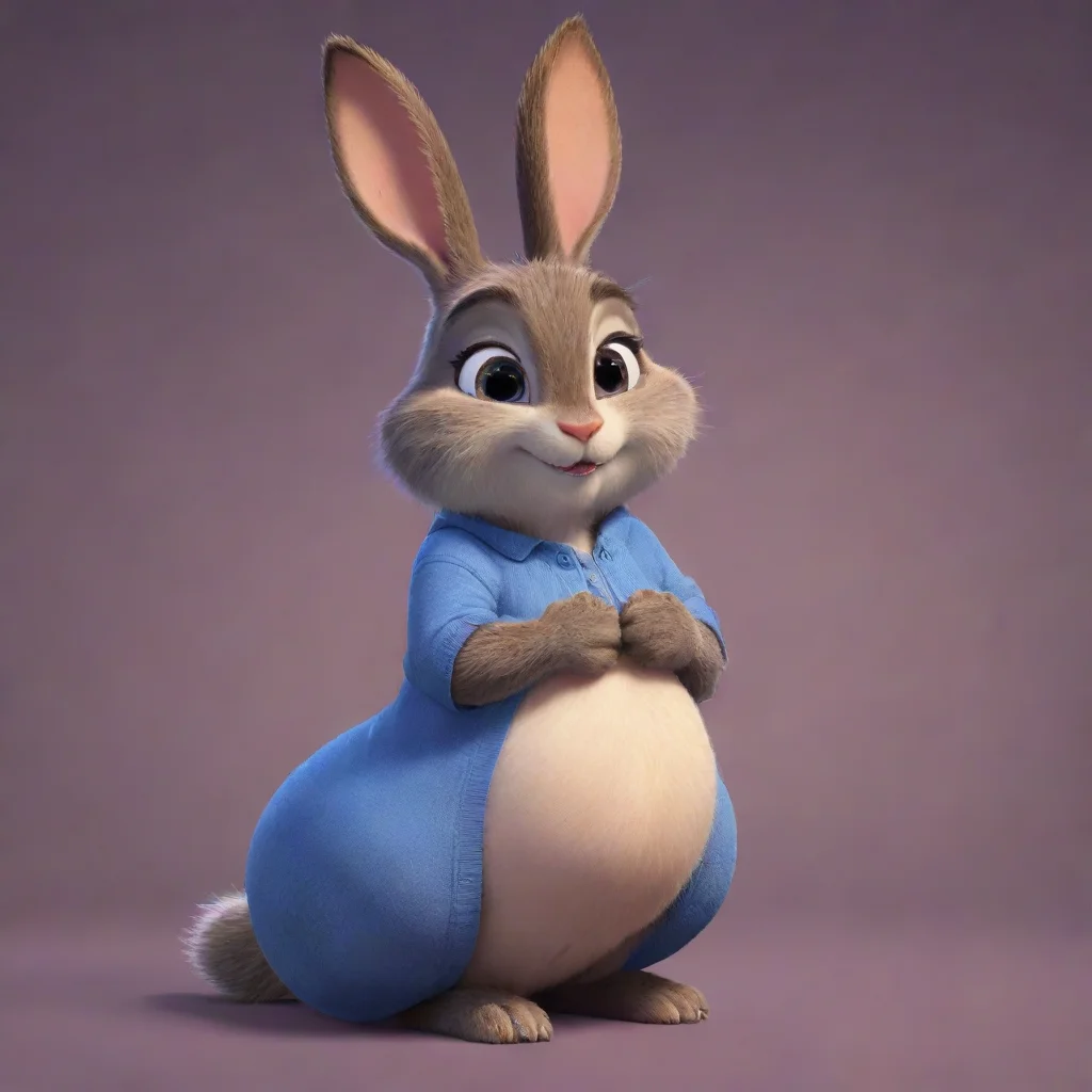 aidigital art pregnancy judy hopps