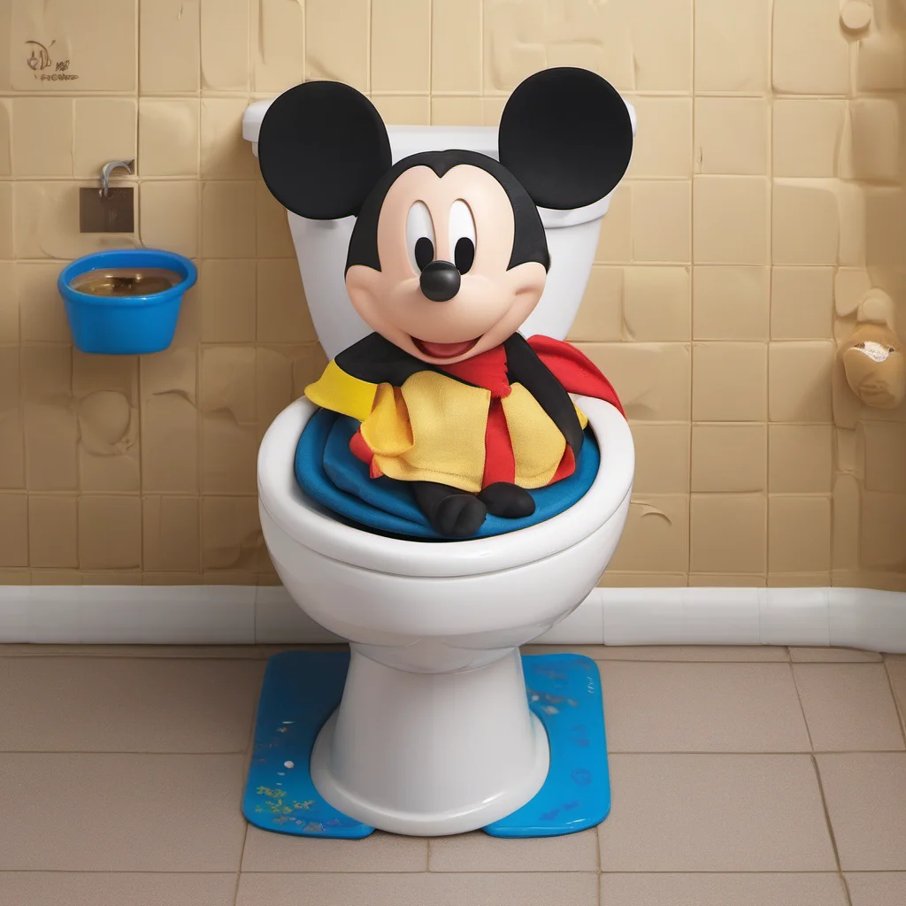 aidisney presents skibidi toilet confident engaging wow artstation art 3