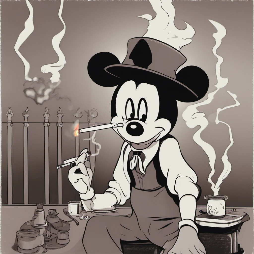 disney smoking  confident engaging wow artstation art 3