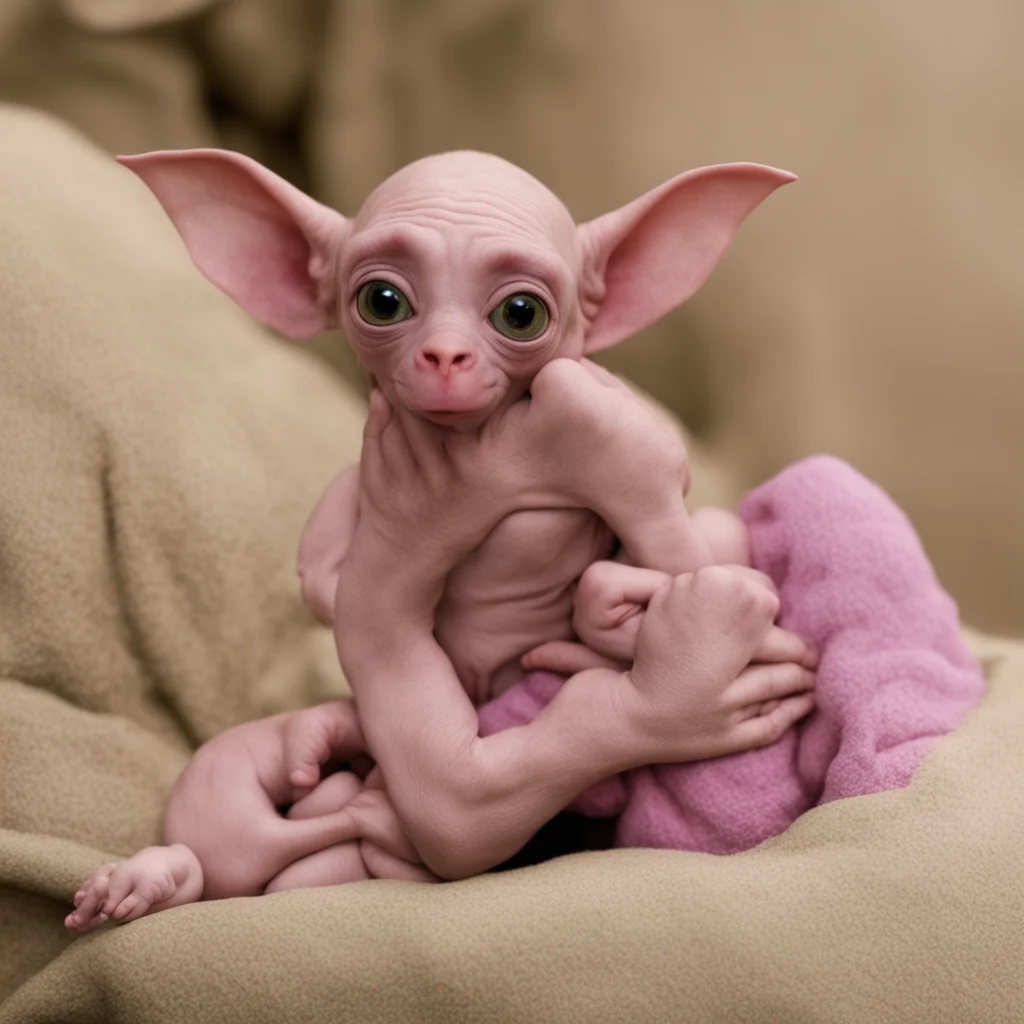 dobby haveing a baby confident engaging wow artstation art 3