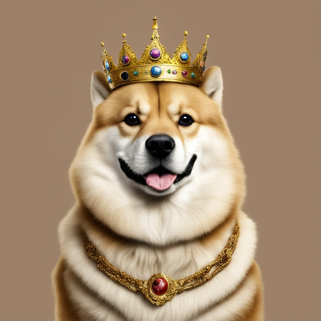 doge king confident engaging wow artstation art 3