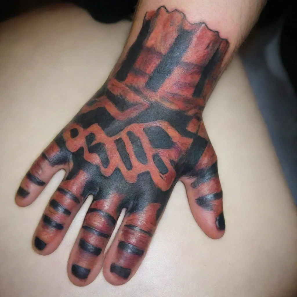 aidoodle style tattoo of freddy krueger glove