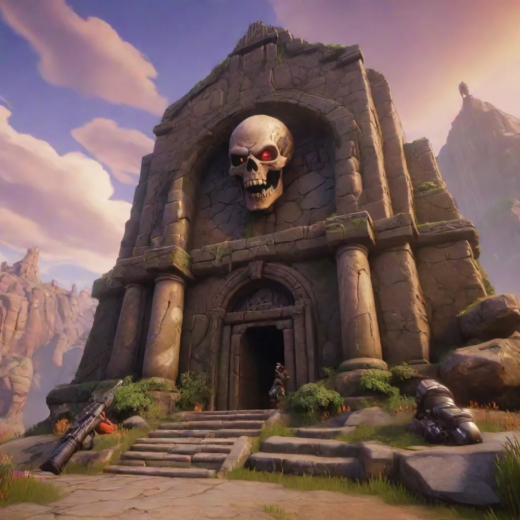 aidoom tomb extremely high quality 4k fortnite style