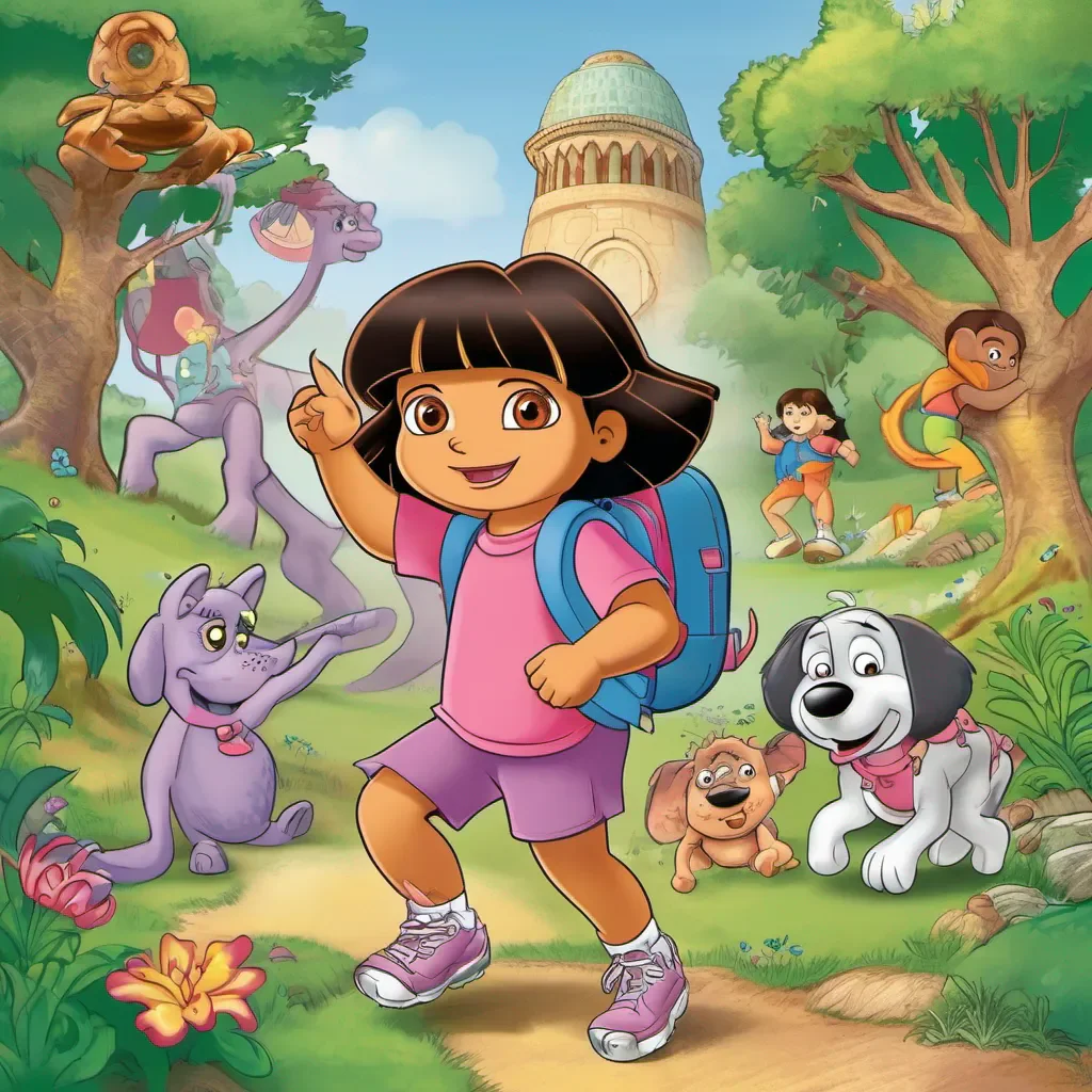 dora the explorer amazing awesome portrait 2