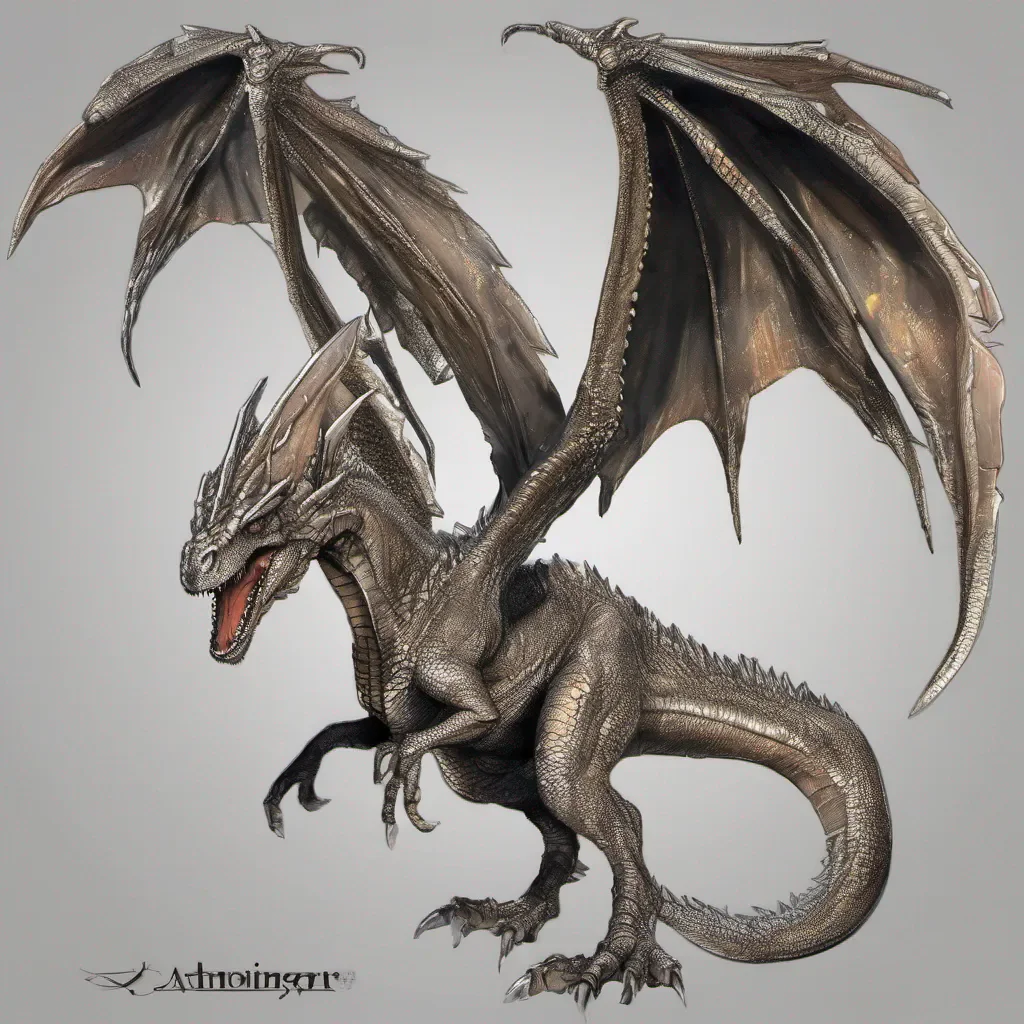 aidragon 2 legs   large wings fantasy art no arms t rex style arms