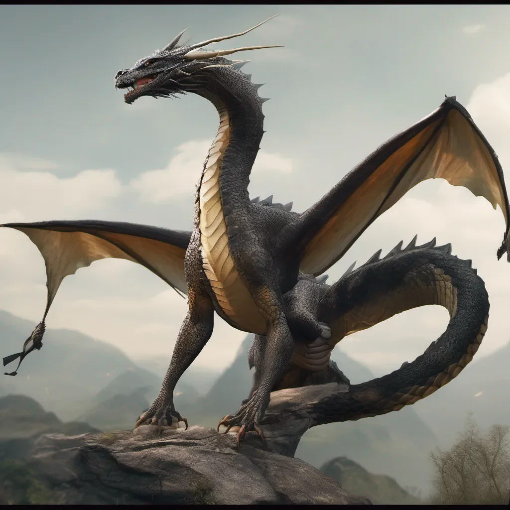 aidragon back legs snake flying dragon wings only flying long neck long tail big hindlegs environment beauty confident engaging wow artstation art 3
