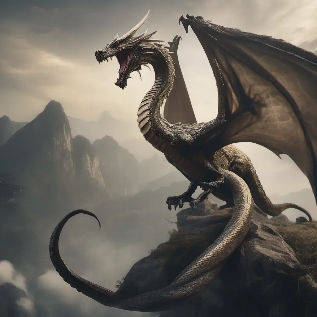 dragon back legs snake flying dragon wings only flying long neck long tail big legless environment beauty confident engaging wow artstation art 3