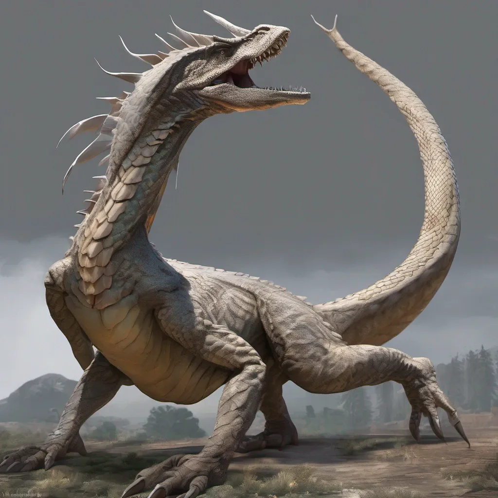 aidragon back legs snake style dragon wings only t rex style