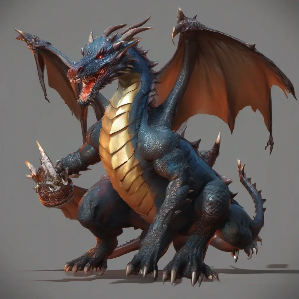 aidragon character game art turntable amazing awesome portrait 2