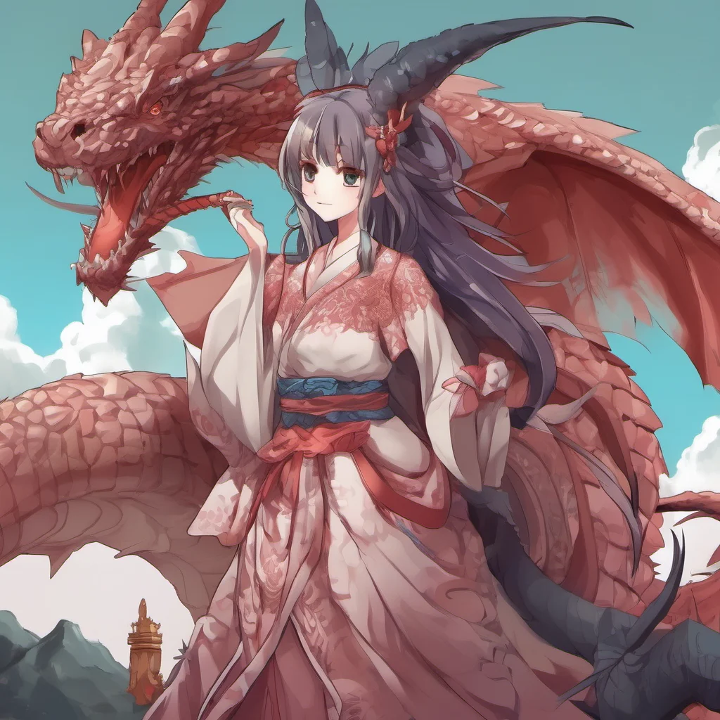 dragon girl anime good looking trending fantastic 1