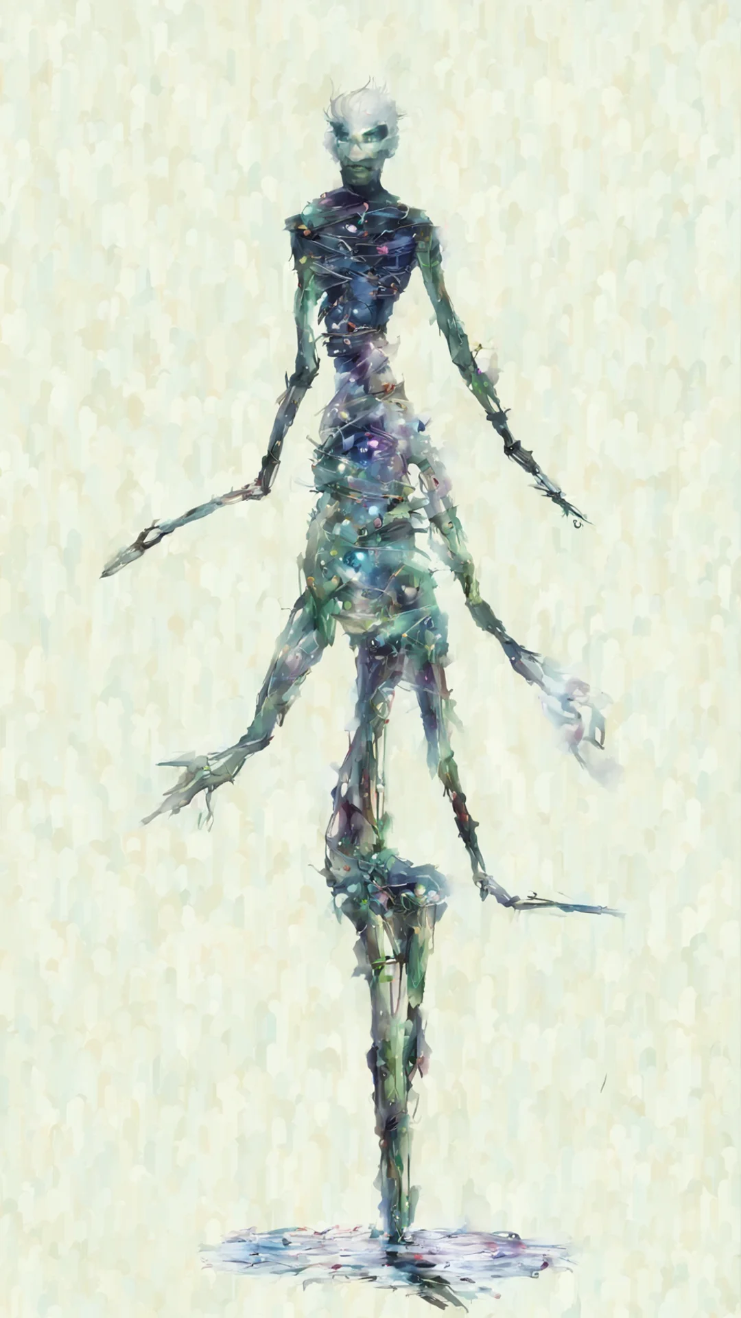 draw me a stickman that conduces a clan named voltara good looking trending fantastic 1 tall