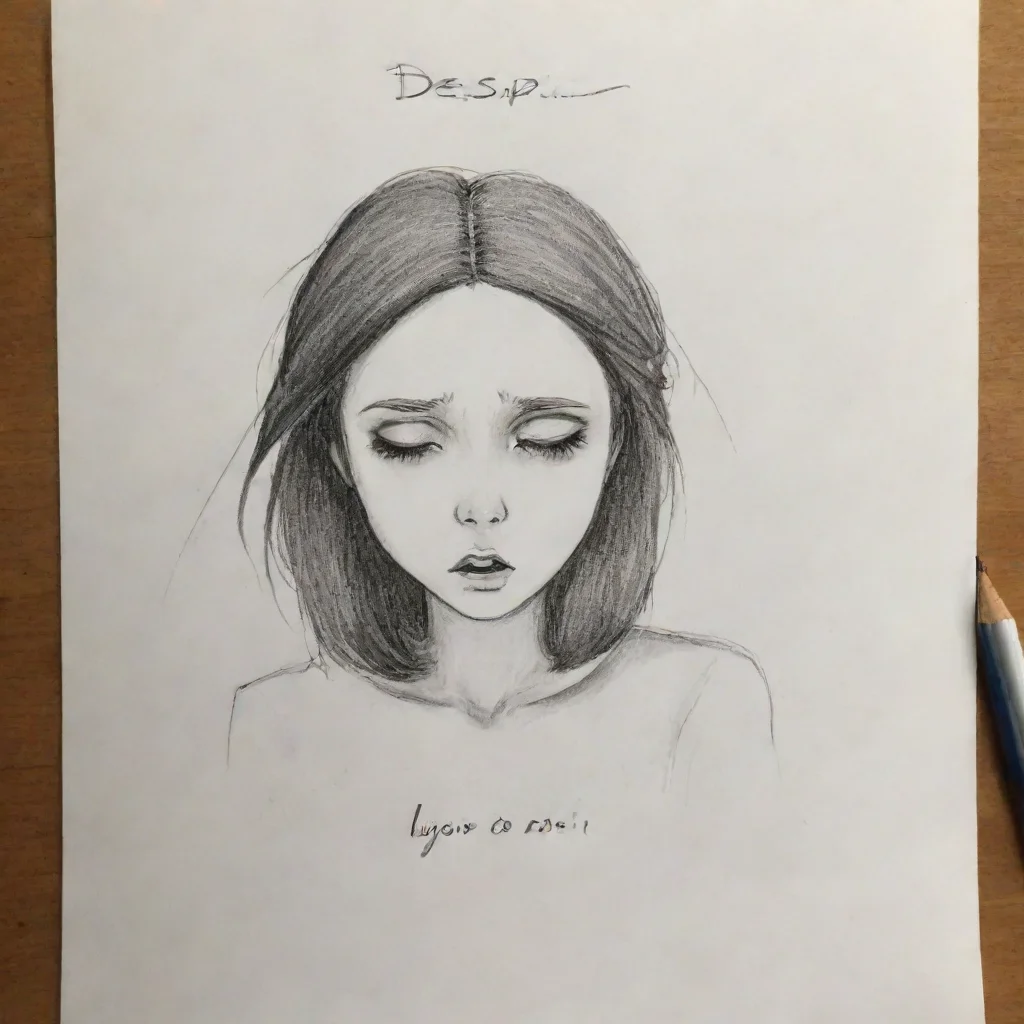aidraw the definition of despair