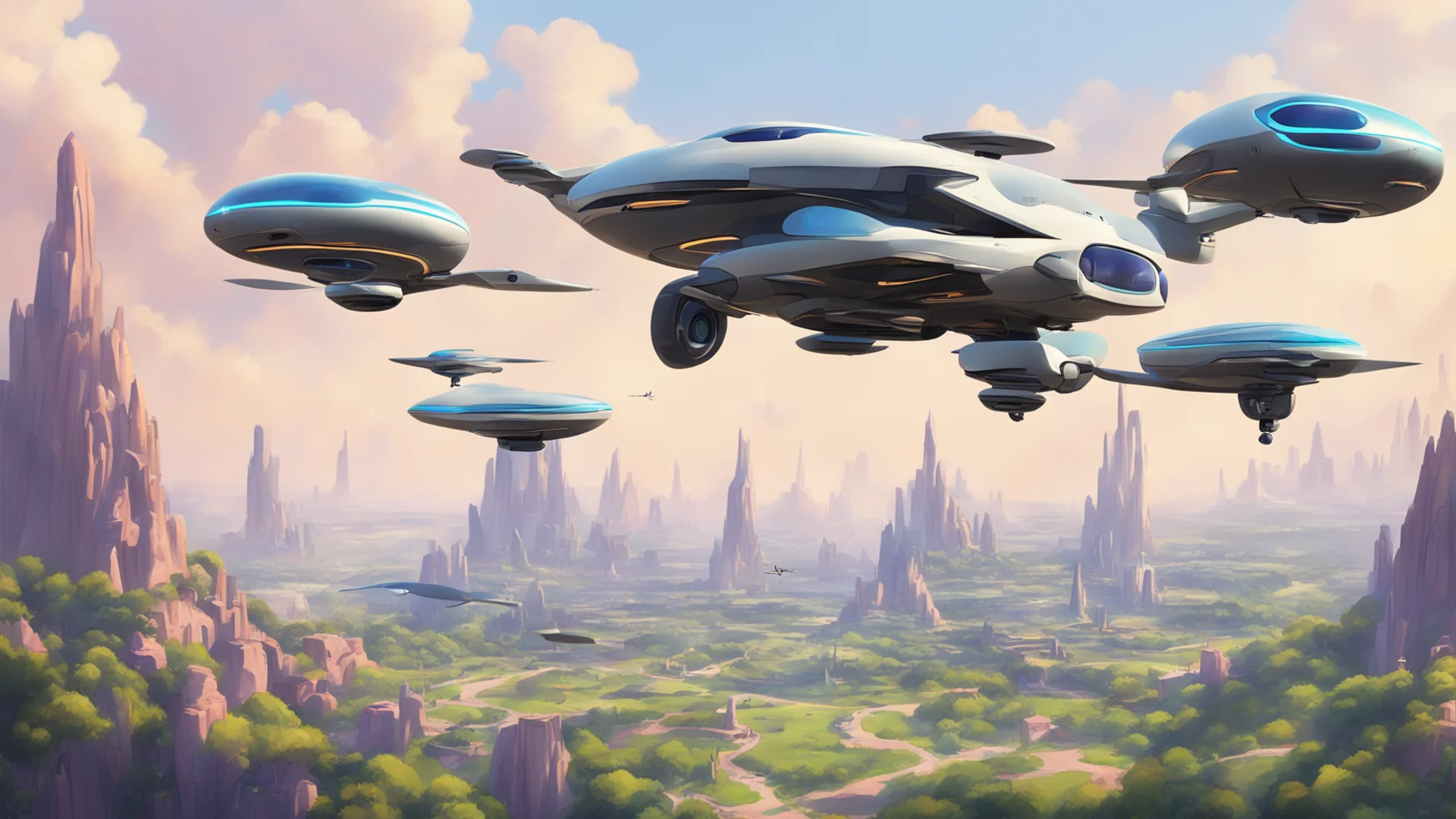drone companion disney style concept art amazing awesome portrait 2 wide