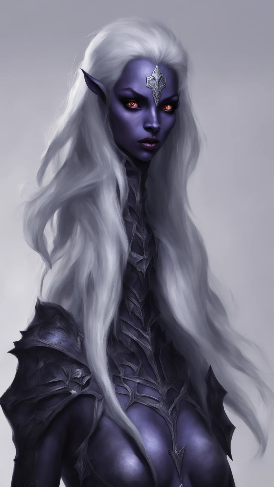 drow confident engaging wow artstation art 3 tall