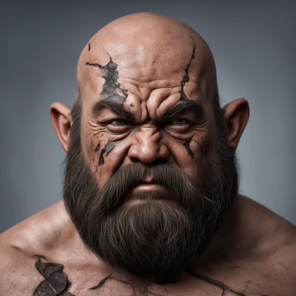 aidwarf with facial scars amazing awesome portrait 2