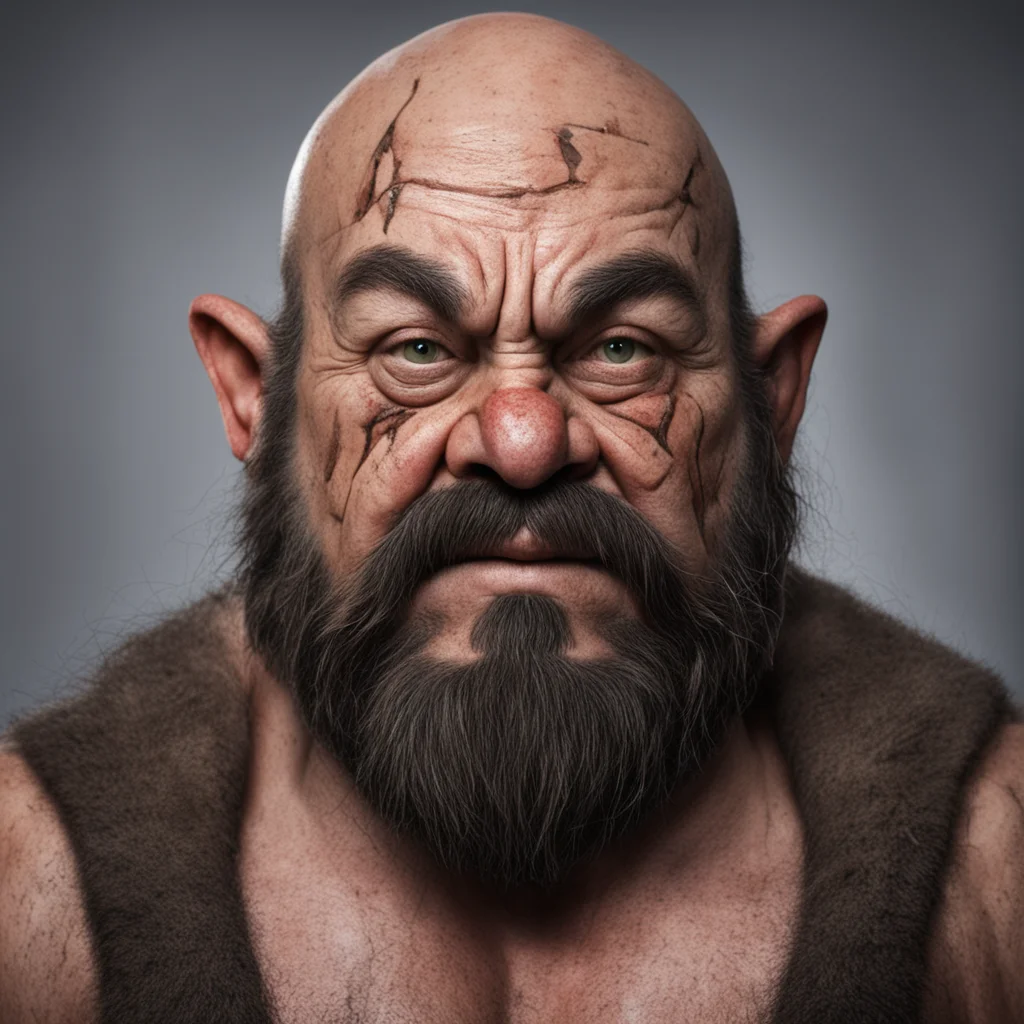 aidwarf with facial scars confident engaging wow artstation art 3