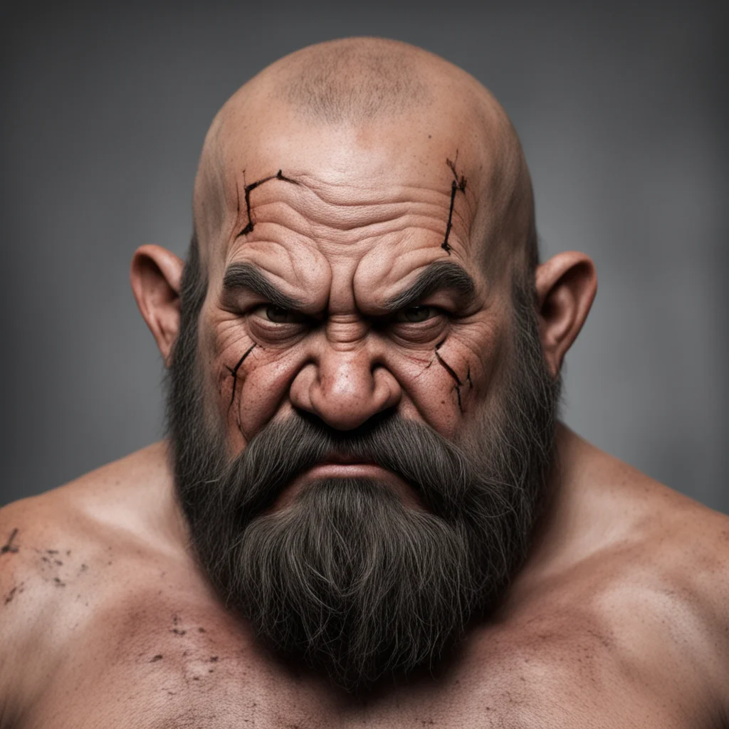 aidwarf with facial scars good looking trending fantastic 1