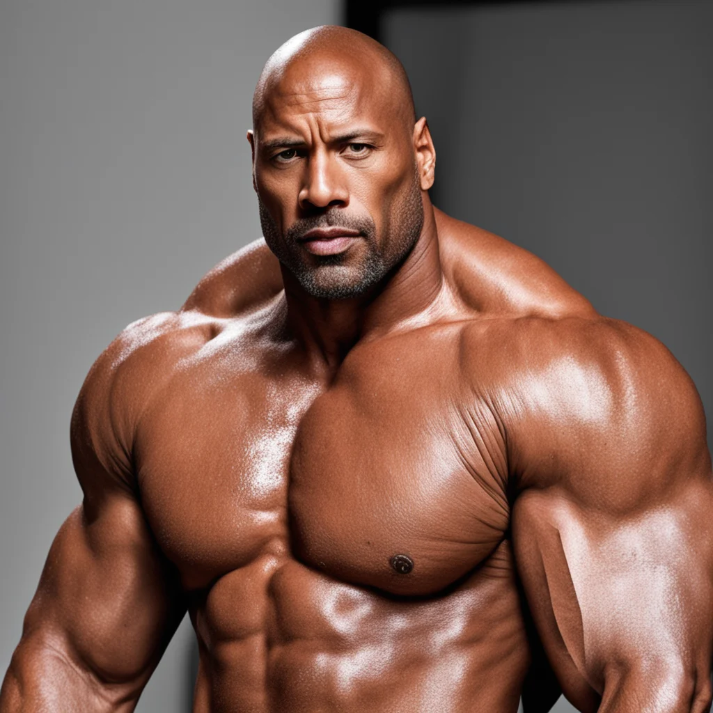 aidwayne johnson oiled up amazing awesome portrait 2