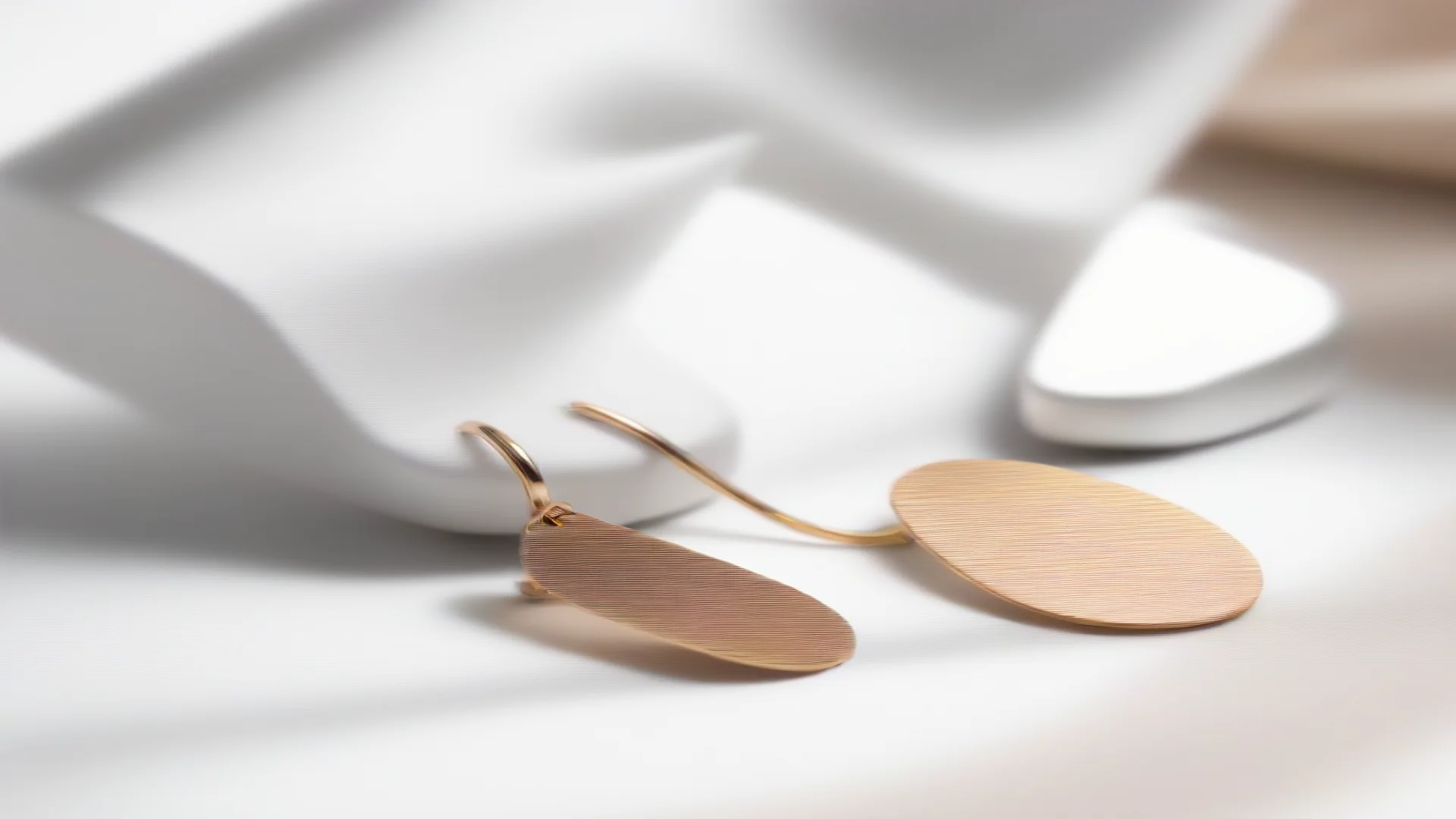 aiearrings on a plain background wide