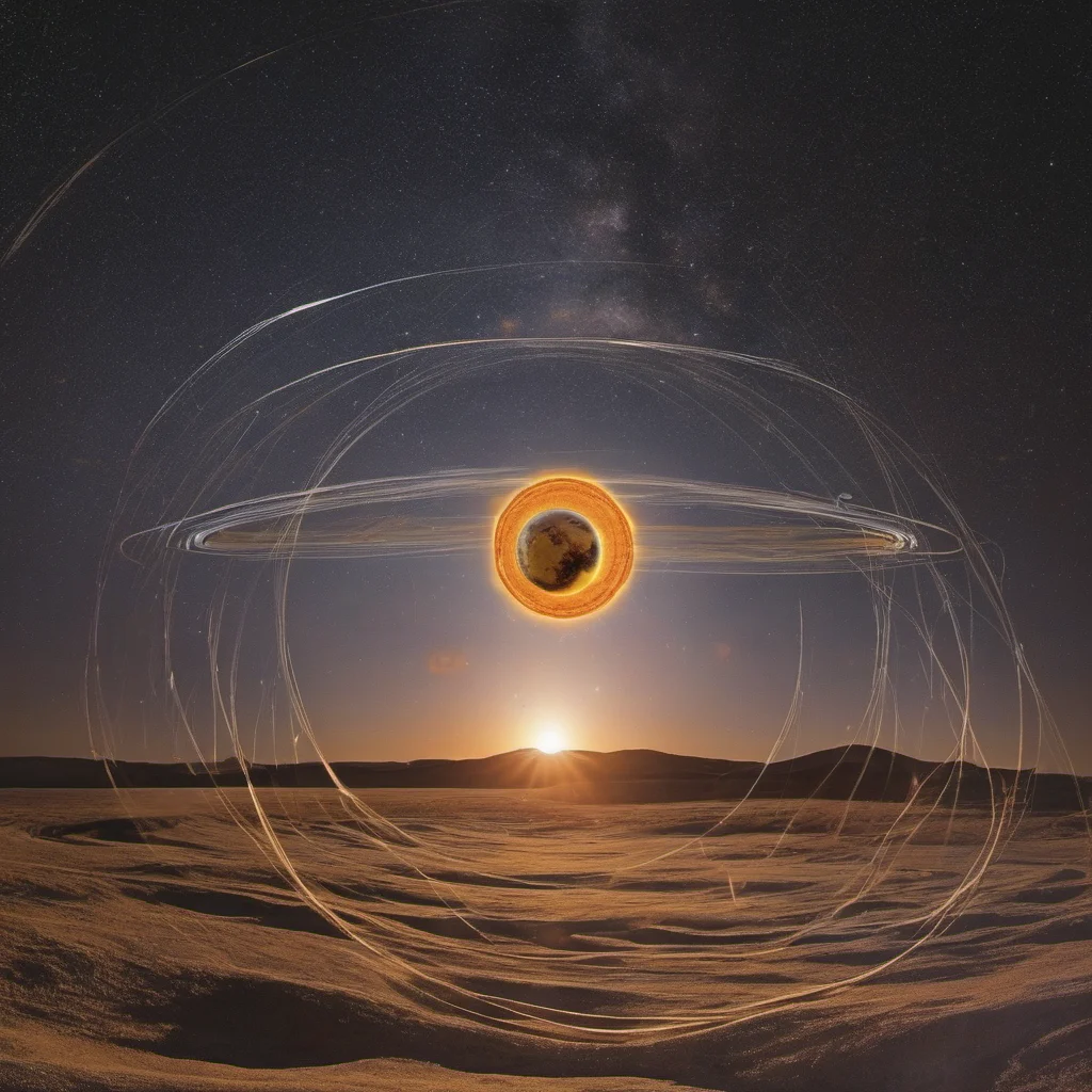 earth motion around the sun  confident engaging wow artstation art 3