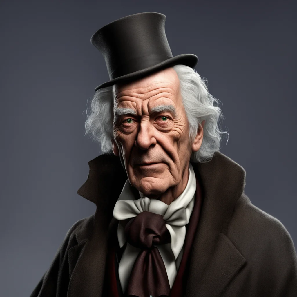 aiebenezer scrooge confident engaging wow artstation art 3