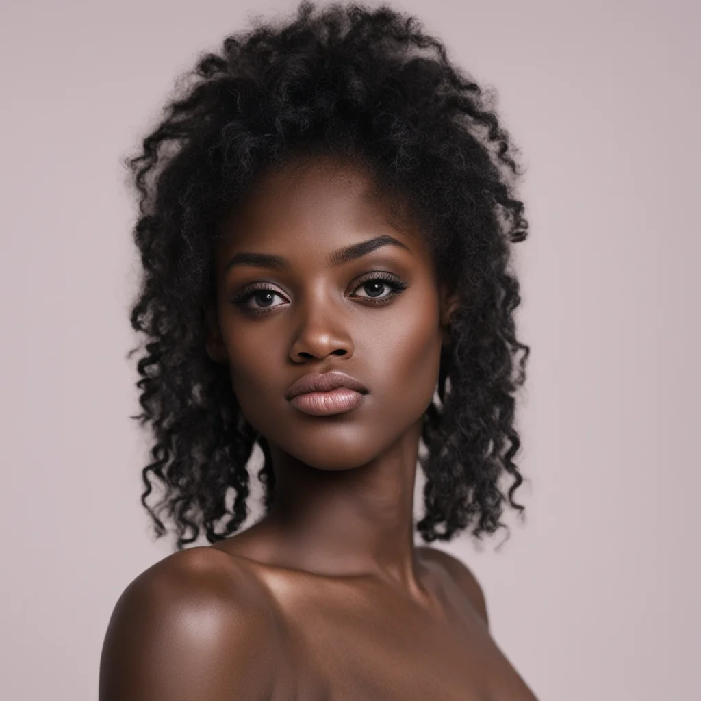 aiebony girl amazing awesome portrait 2