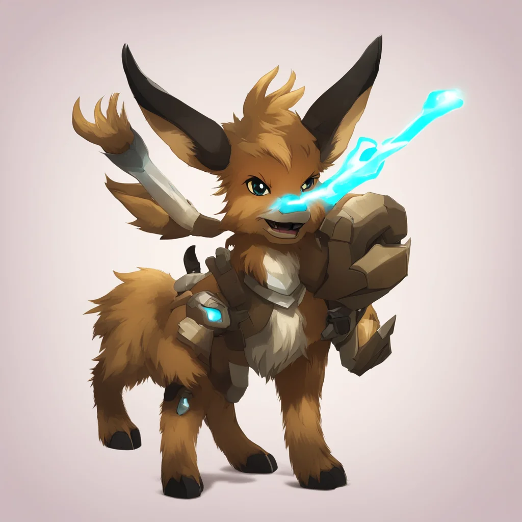 eeveeolution bladeon confident engaging wow artstation art 3