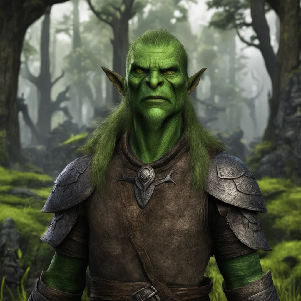 elder scrolls bosmer confident engaging wow artstation art 3