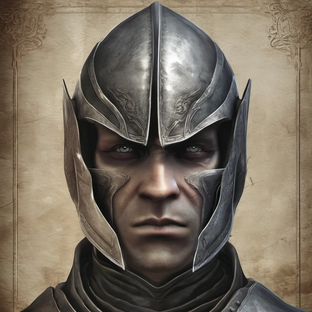 aielder scrolls oblivion guard character face visible poster cover next gen realistic angry amazing awesome portrait 2