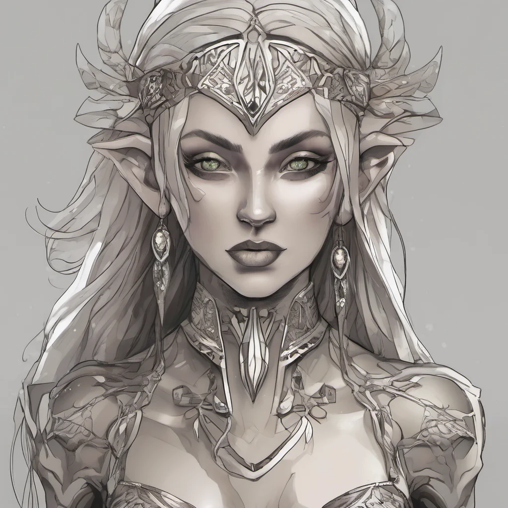 elf woman confident engaging wow artstation art 3