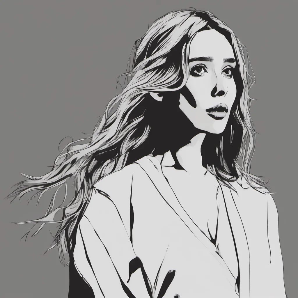 elizabeth olsen silhouette amazing awesome portrait 2