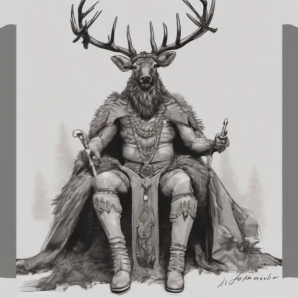elk king amazing awesome portrait 2