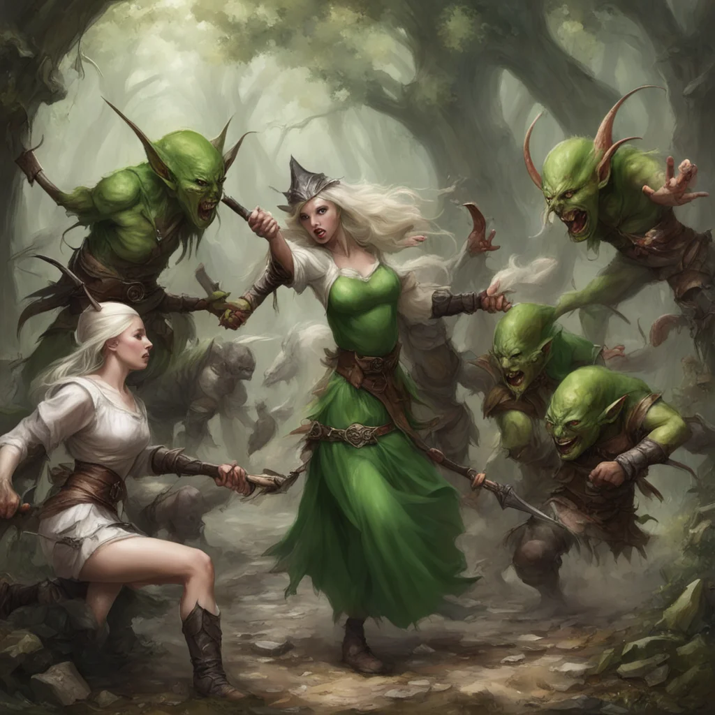 aielven maid ambushed by goblins good looking trending fantastic 1