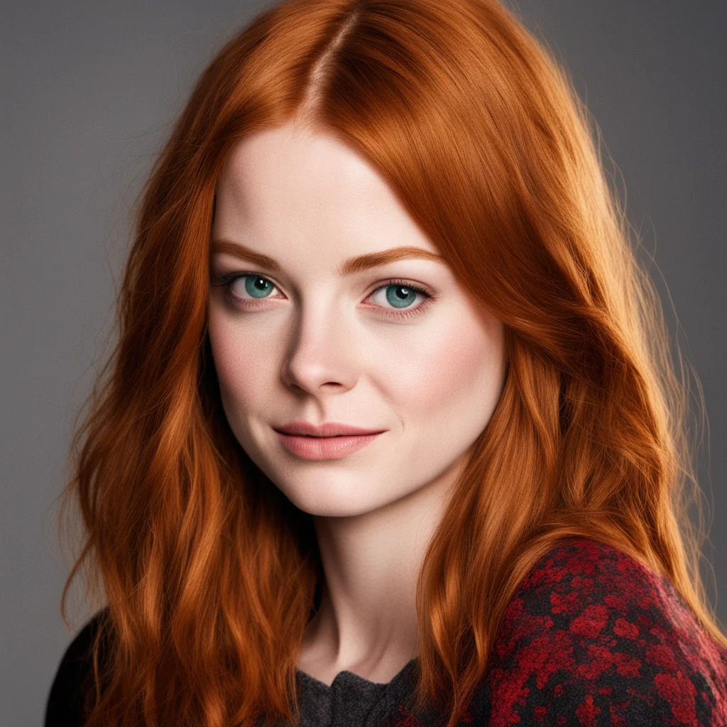 aiemma stone as ginny weasley  amazing awesome portrait 2