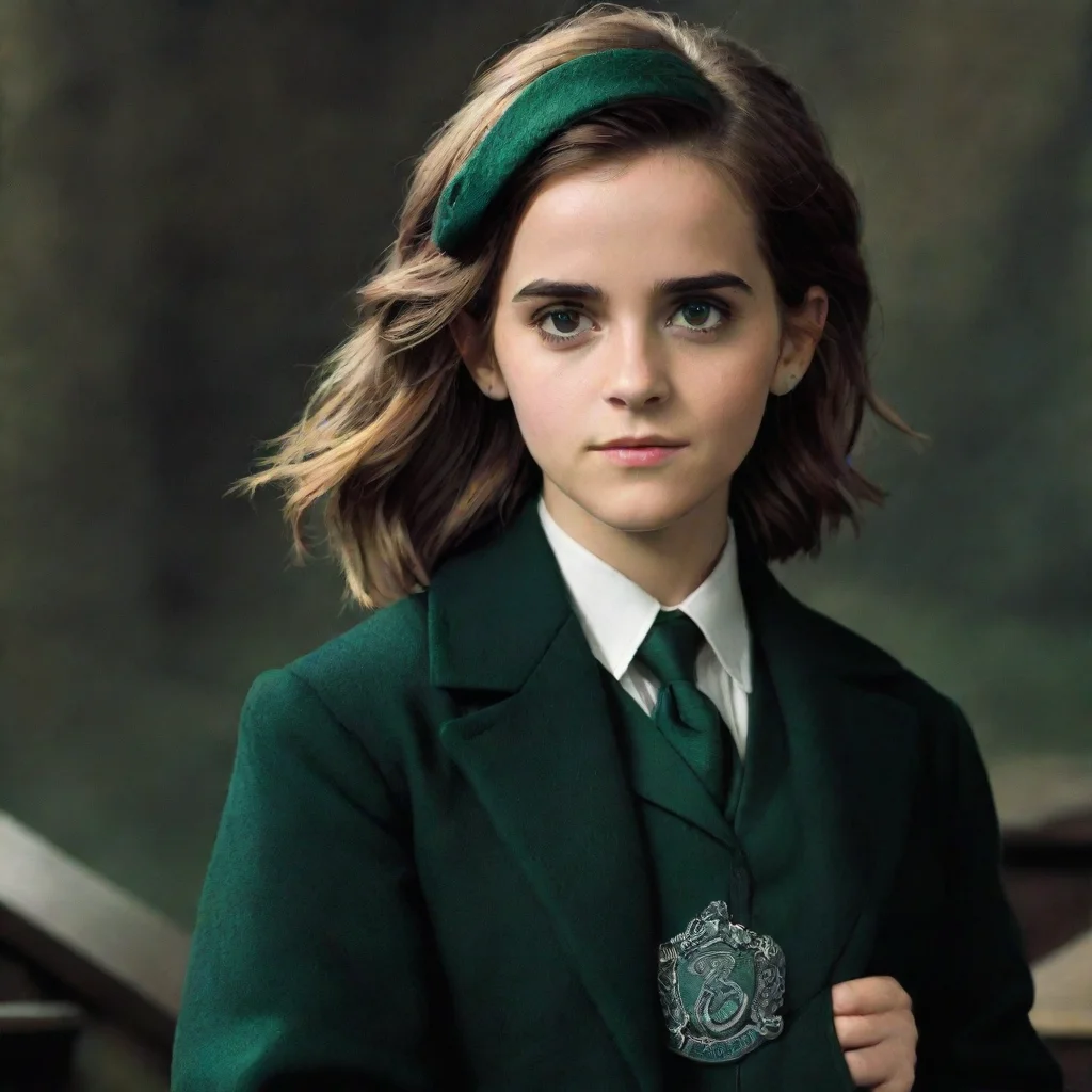 emma watson as a slytherin