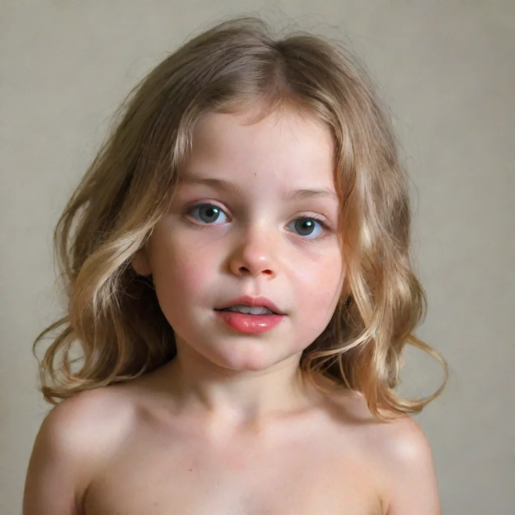 aienfant sensuelle se mord les levres
