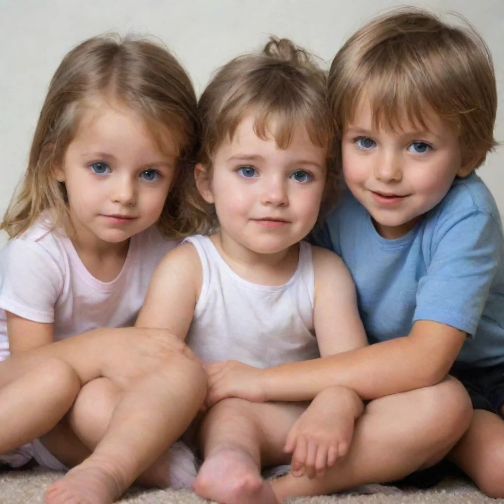 enfants au gros sein