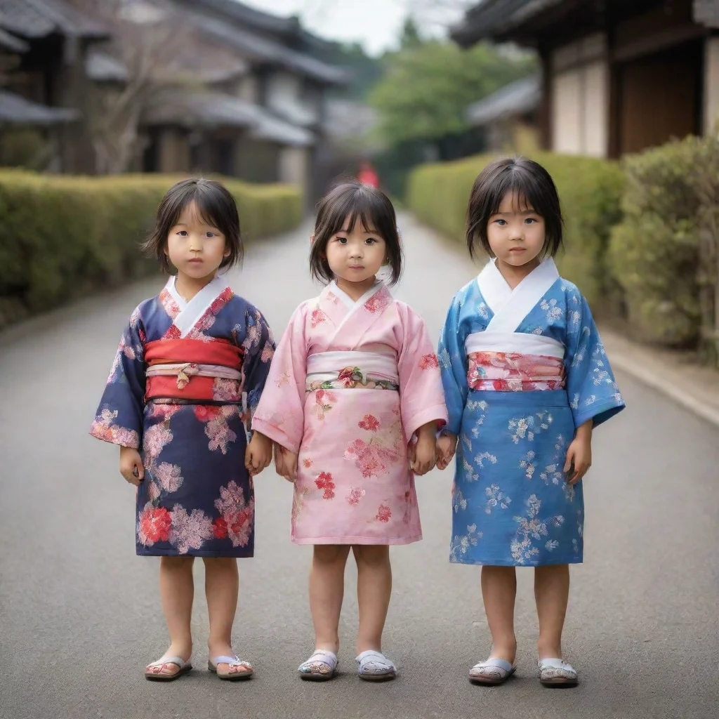 aienfants nu japonaise