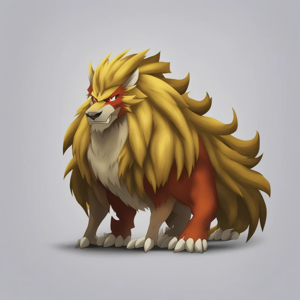 entei  confident engaging wow artstation art 3