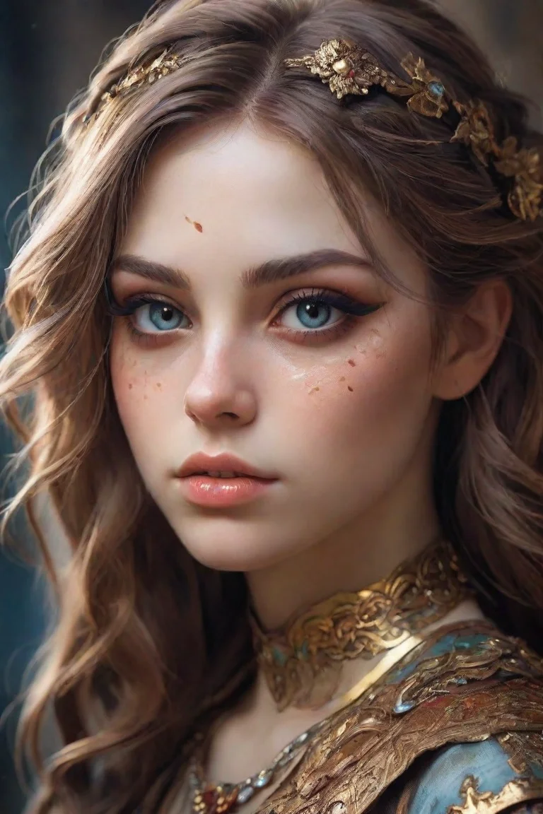 aiepic artistic portrait hd aesthetic wow detailed portrait