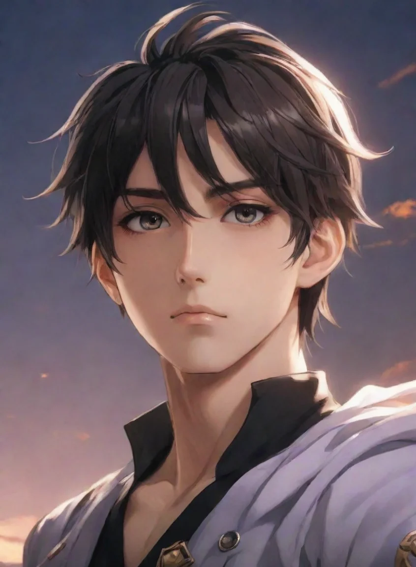 aiepic hd anime character good looking aesthetic wow artistic portrait43