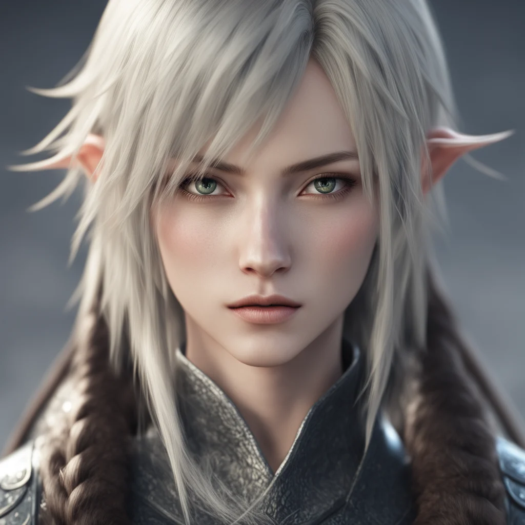 epic portrait realistic beautiful final fantasy character unreal render artstation good looking trending fantastic 1