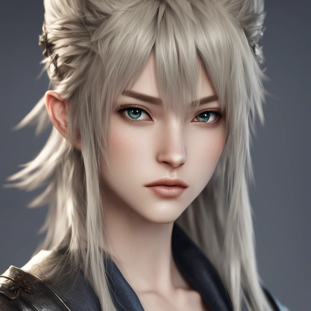 epic portrait realistic beautiful final fantasy character unreal render artstation