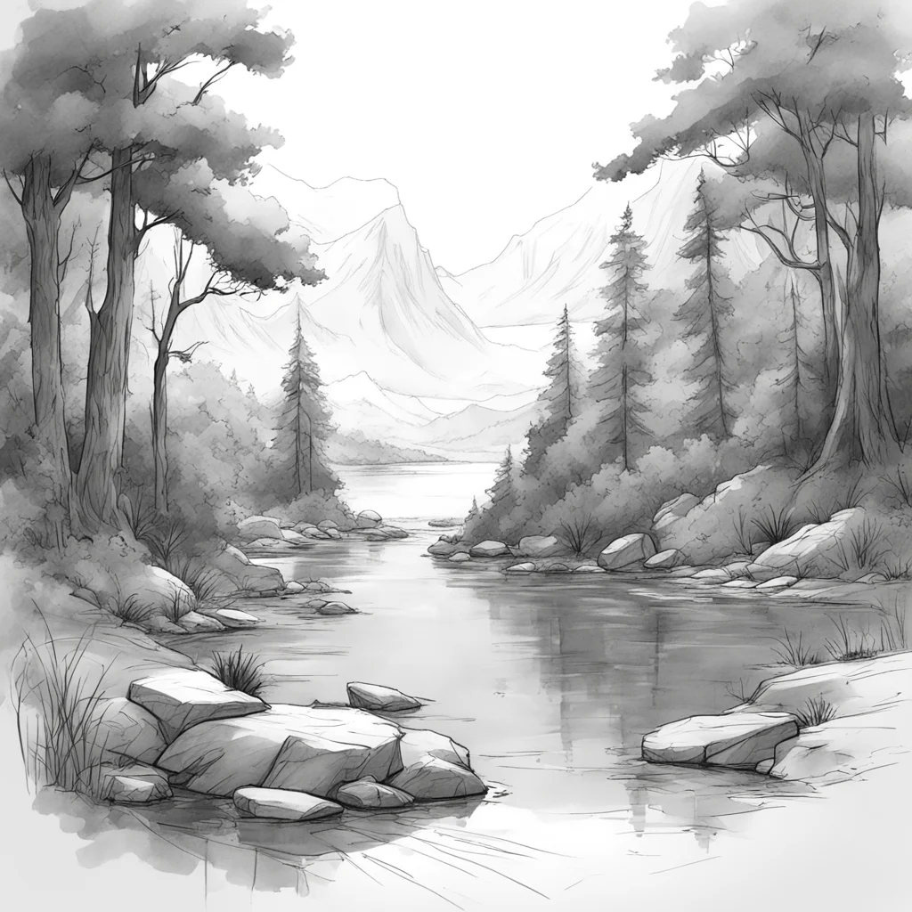 aiepic sketch calming environment confident engaging wow artstation art 3
