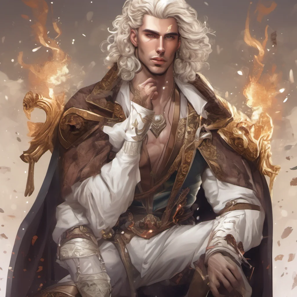 epic stunning confident fantasy man art character good looking trending fantastic 1