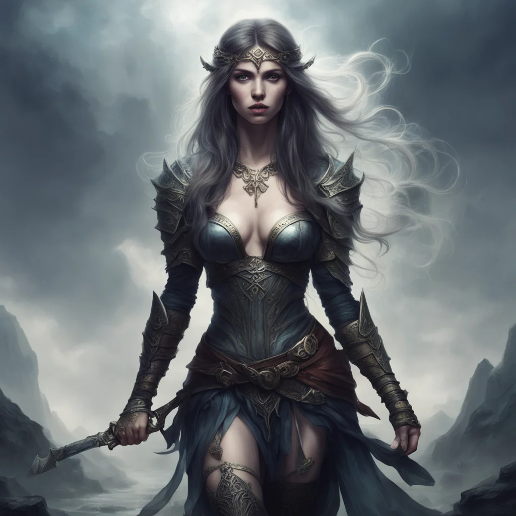 aiethereal warrior seductive beauty grace evil fantasy beggar wanderer amazing awesome portrait 2